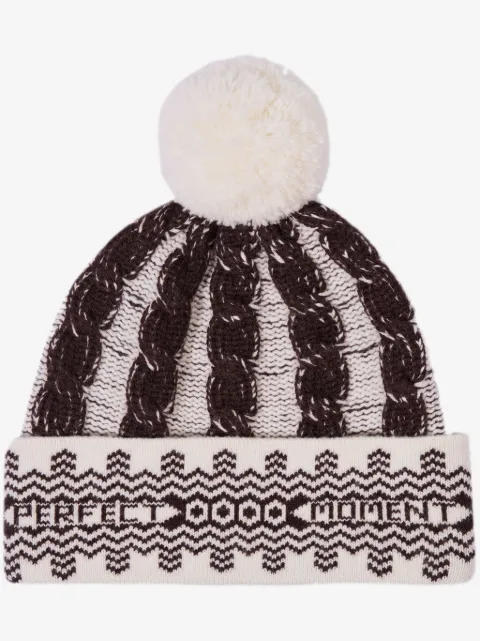 Perfect Moment merino-wool bobble hat