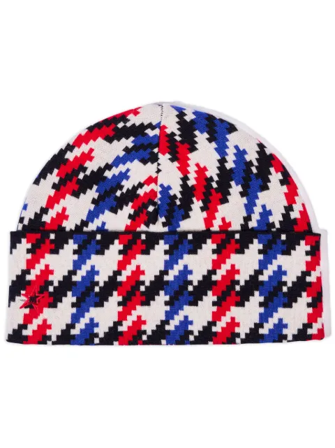 Perfect Moment patterned intarsia-knit beanie 