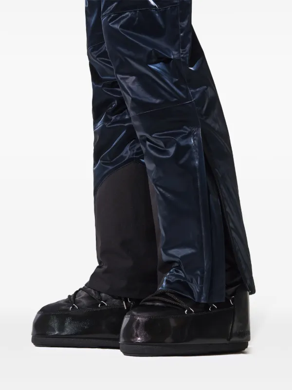 【PERFECT MOMENT】wool-blend tapered track pants Perfect Moment Miller Insulated Ski Trousers | Blue