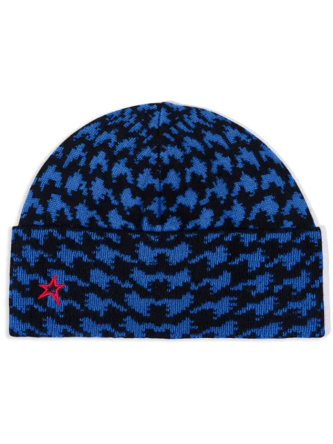 Perfect Moment gorro con motivo pied de poule