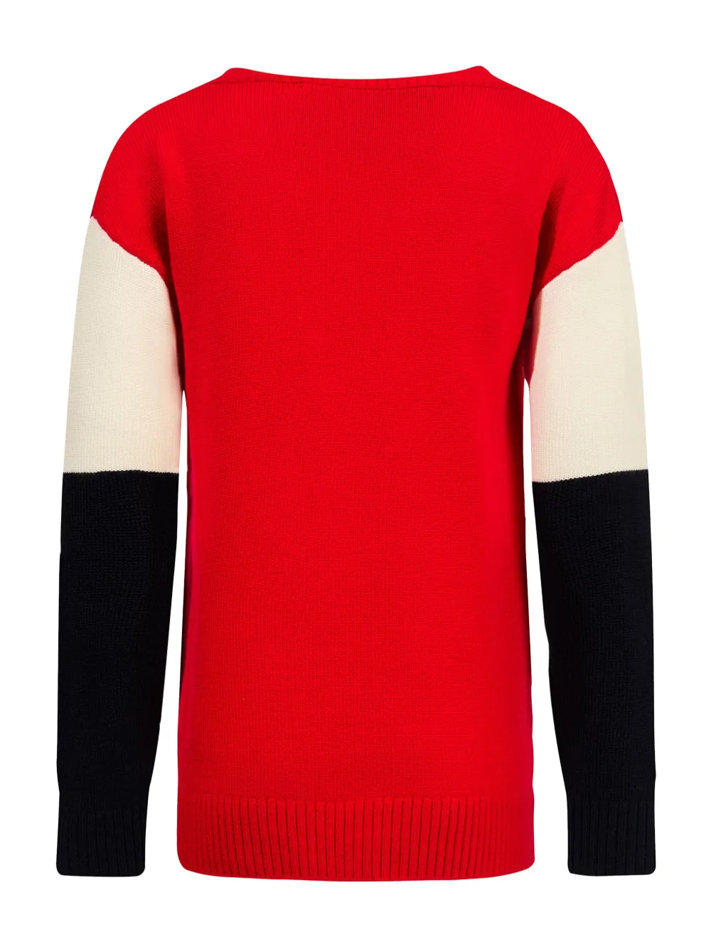 Red sweater white stars clearance