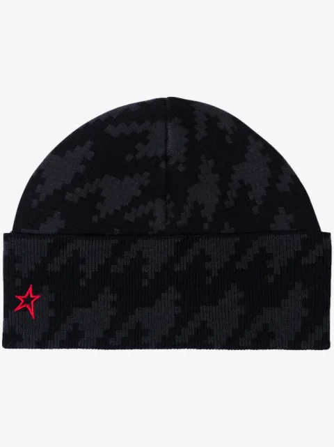 Perfect Moment gorro con motivo pied de poule