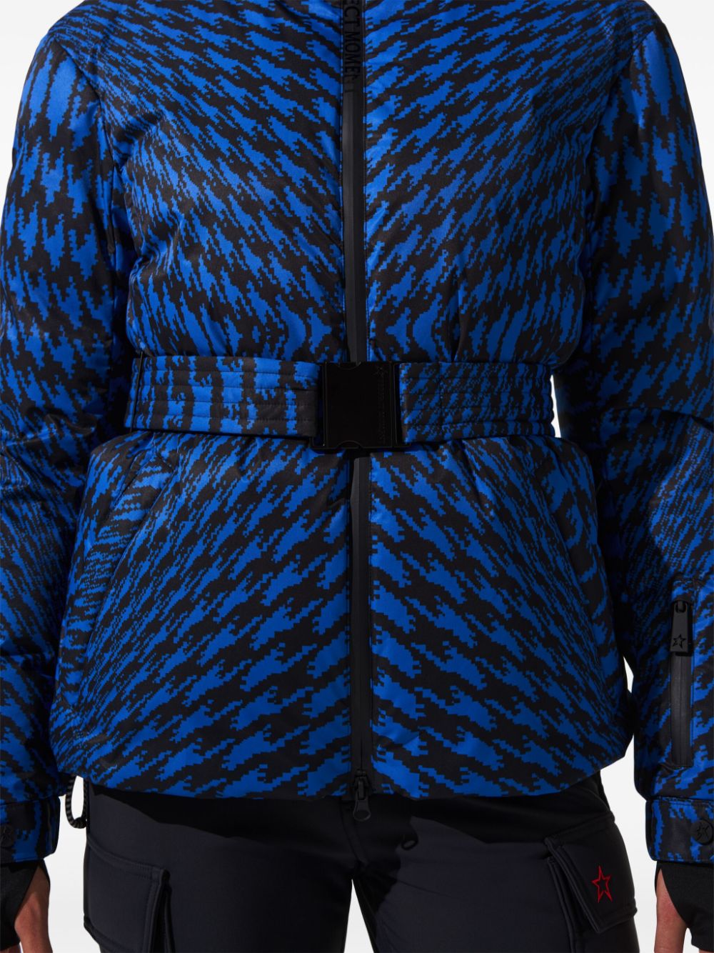 Shop Perfect Moment Candice Ski Jacket In Blau