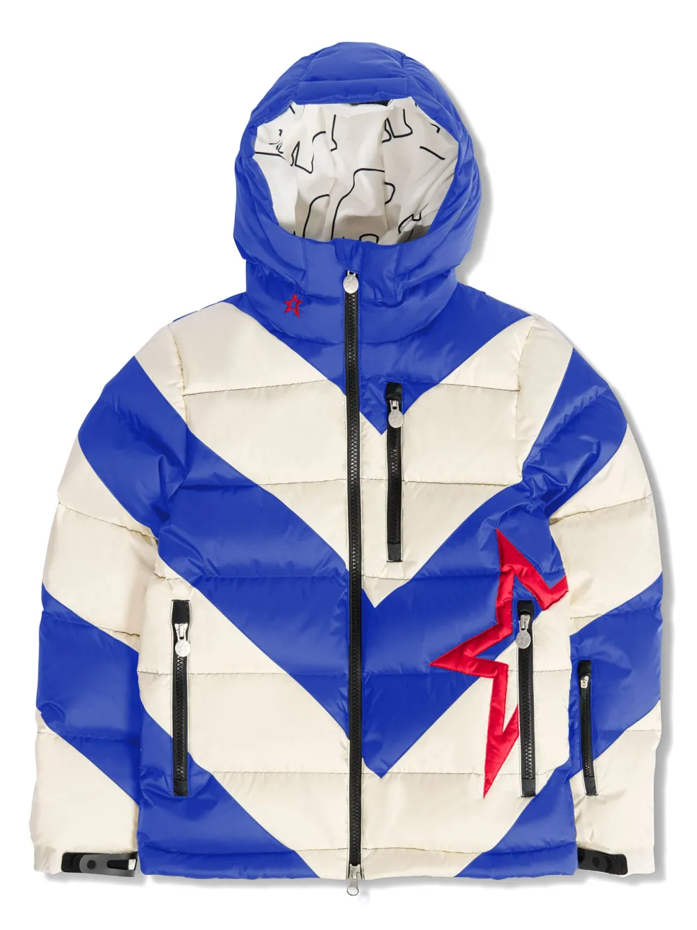 Perfect Moment Kids Gewatteerd jack Blauw
