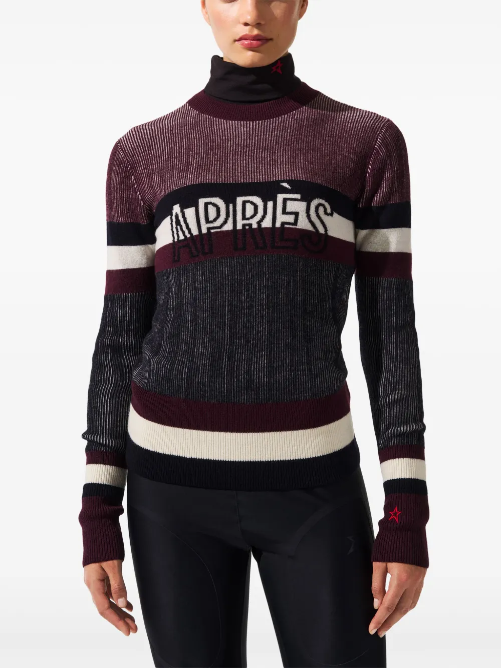 Shop Perfect Moment Evie Jumper In Purple
