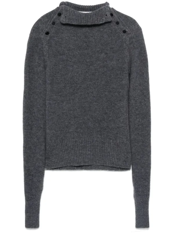 Philosophy Di Lorenzo Serafini Turtleneck Sweater Grey FARFETCH CH