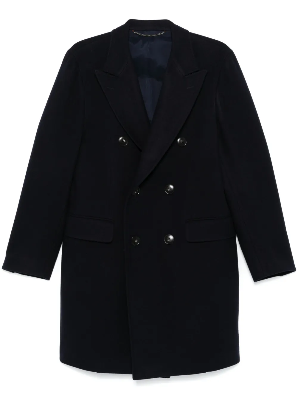 Canali wool coat | Blue | Image 1