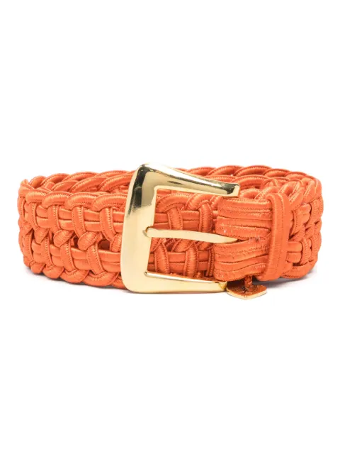 Saint Laurent Pre-Owned ceinture en soie (années 1970)