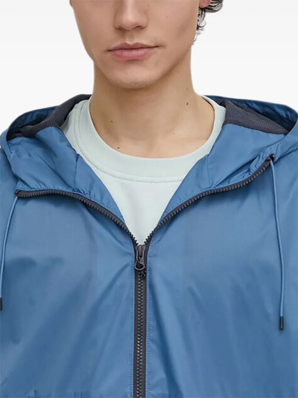 Vans Jack met capuchon en rits Blauw