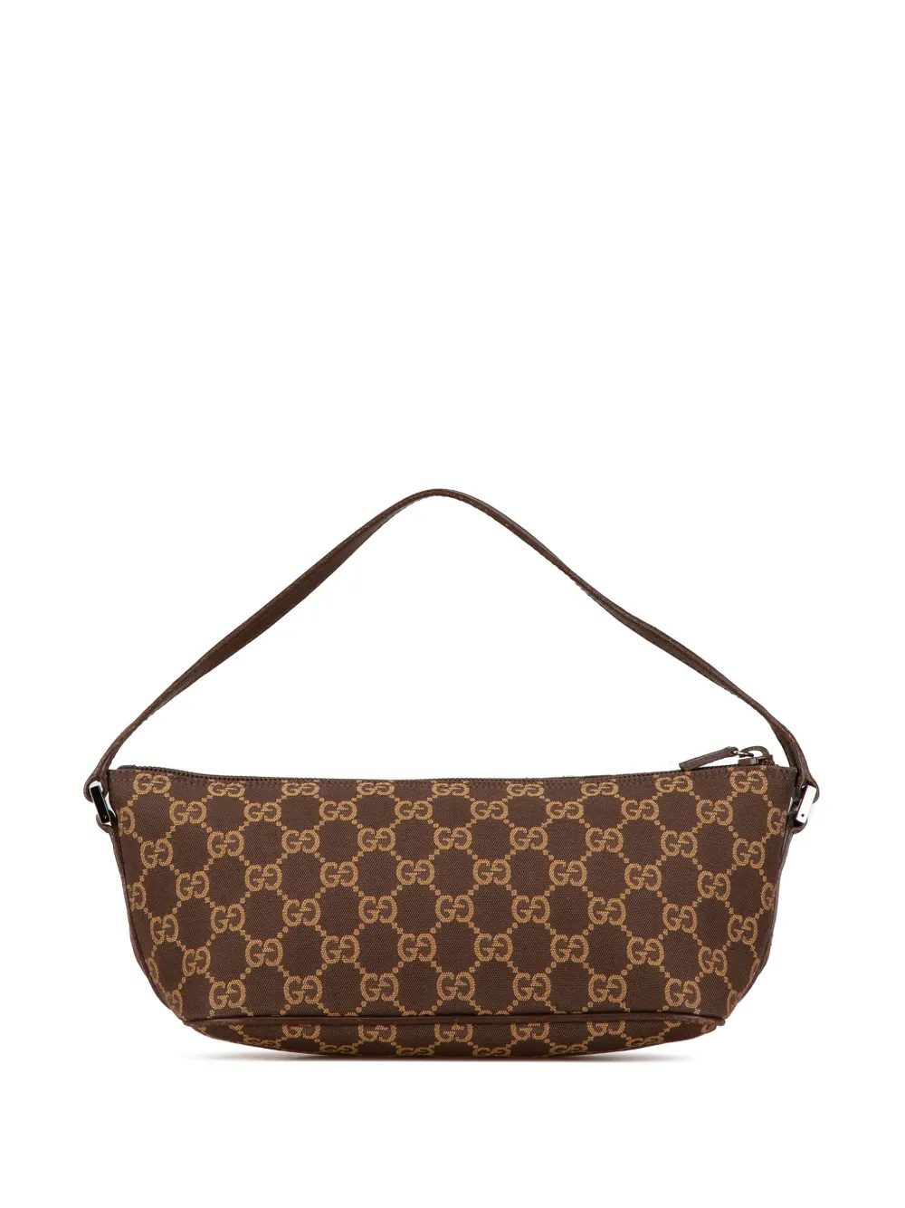 Gucci Pre-Owned 2000-2015 GG Canvas Boat shoulder bag - Bruin