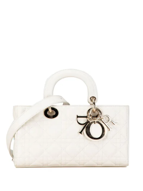 Christian Dior 2022 Medium Lambskin Cannage Lady D-Joy satchel Women