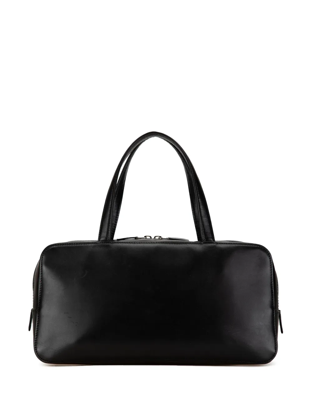 Burberry Pre-Owned 2000-2017 Nova Check Trimmed Leather handbag - Zwart