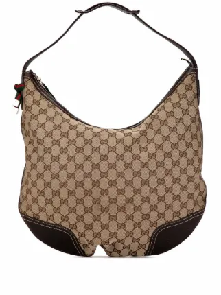 Gucci Pre Owned Bolsa Hobo Large GG Canvas Princy 2000 2015 Farfetch