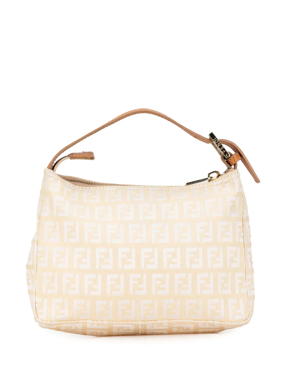 Fendi Pre-Owned 2000-2010 Zucchino Canvas handbag - Bruin