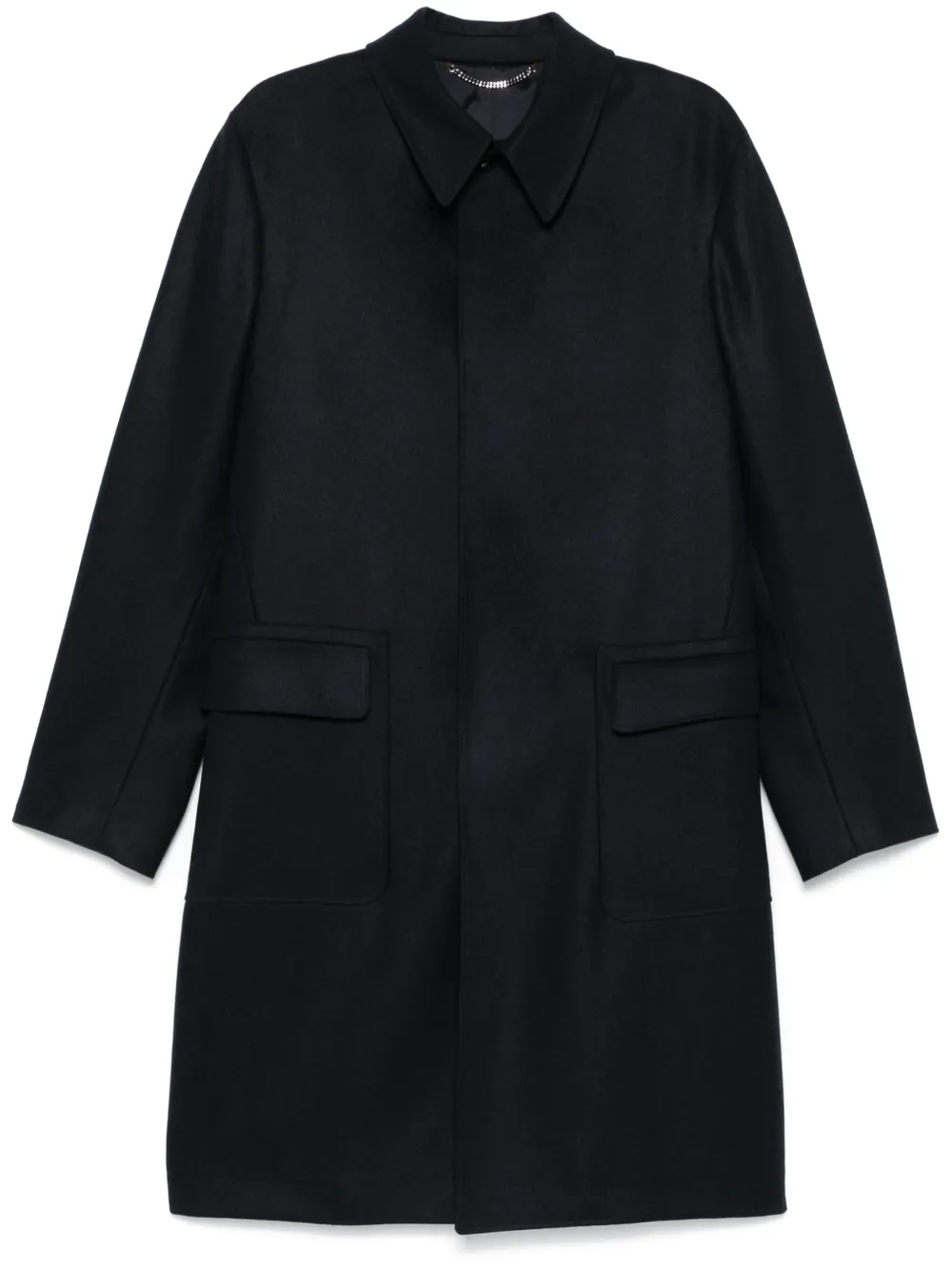 Canali wool coat | Blue | Image 1