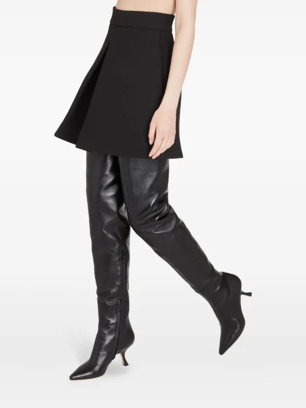 専用　サイハイブーツ、パンプス Giambattista Valli サイハイブーツ | ブラック | FARFETCH JP