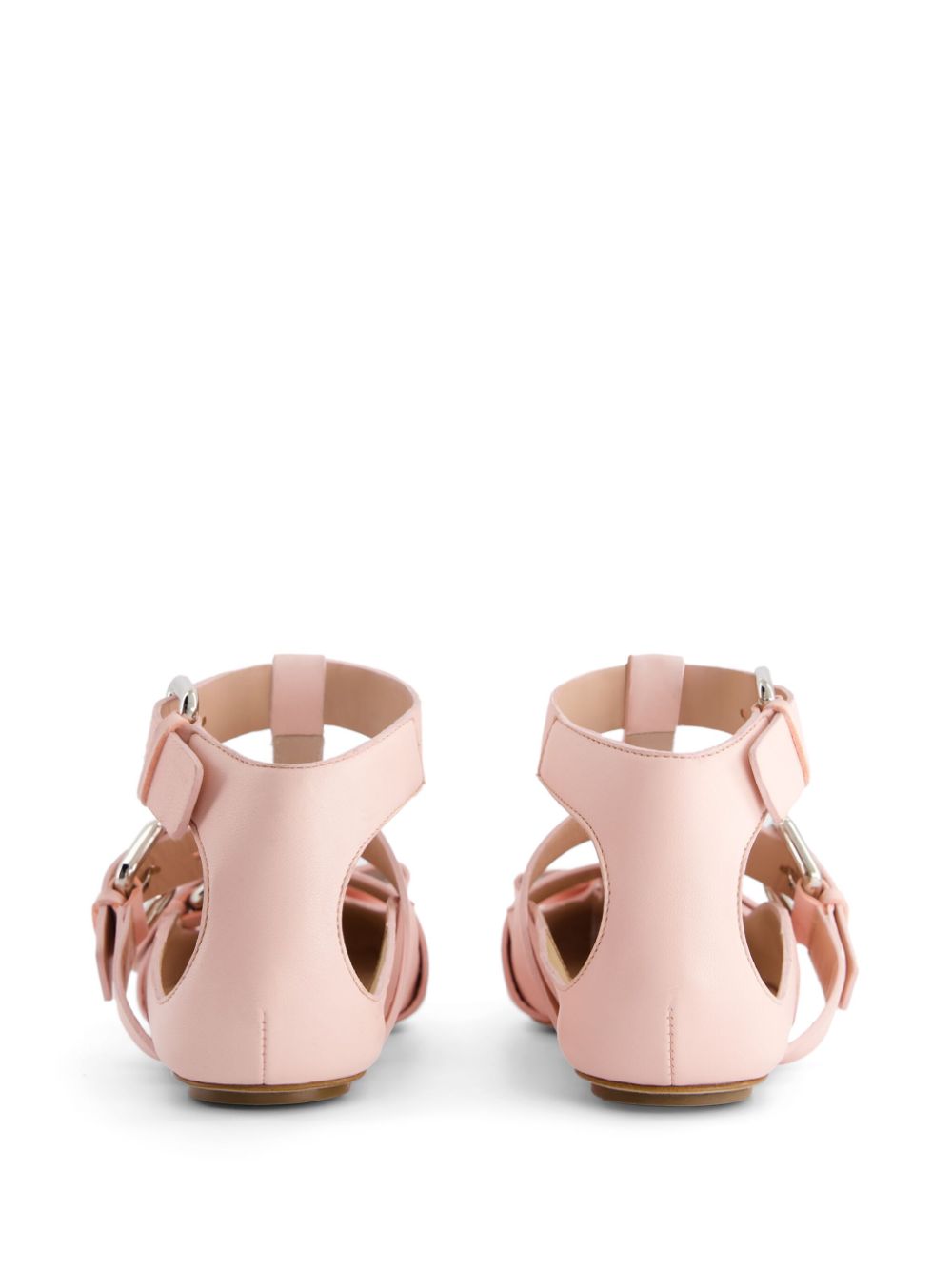 Giambattista Valli Sandalen met gesp Roze