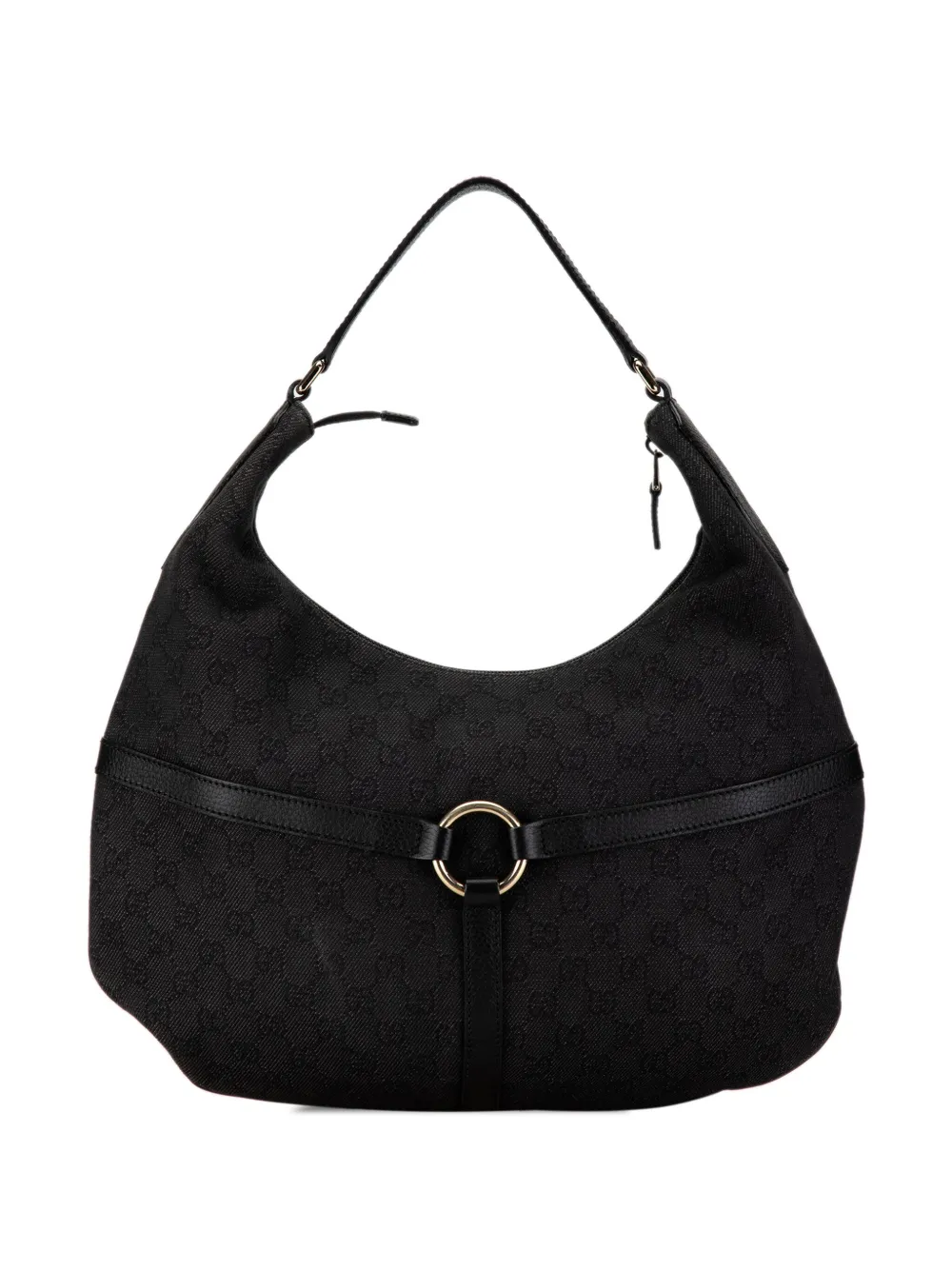 Gucci Pre-Owned 2000-2015 GG Canvas Reins hobo bag - Zwart