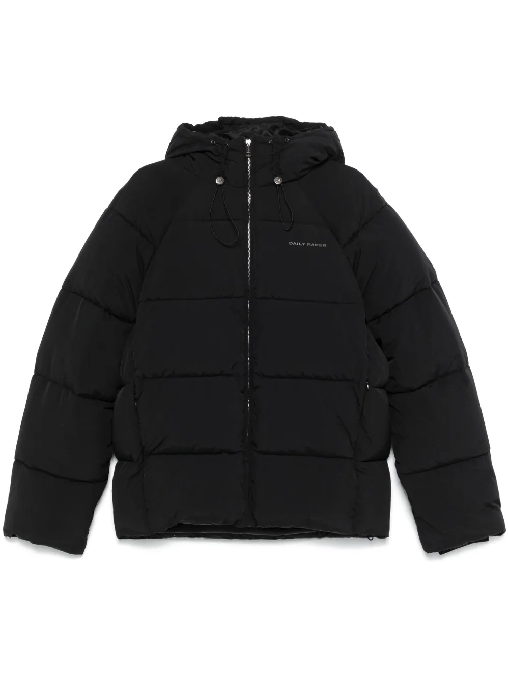 Daily Paper logo-print jacket | Black | Image 1