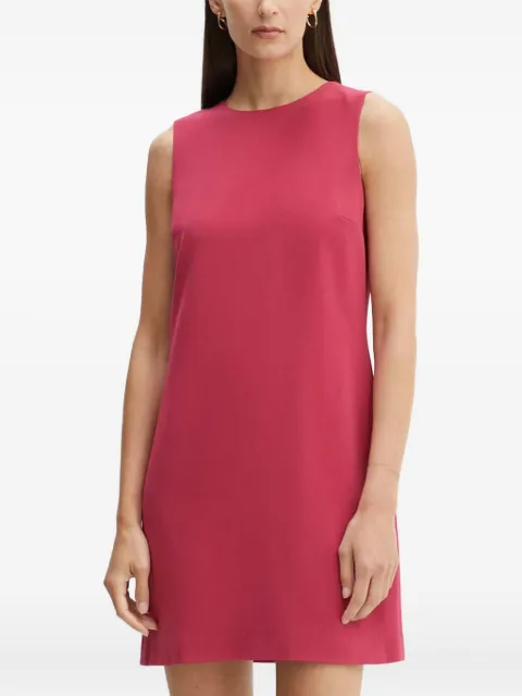 Theory crew-neck mini dress