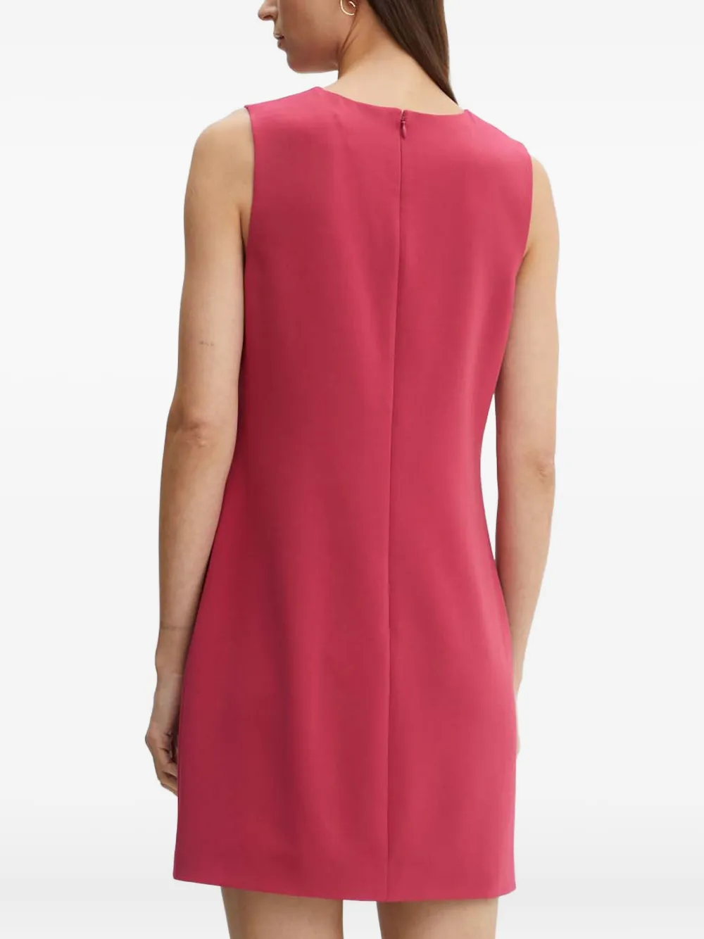 Theory Mini-jurk met ronde hals Roze