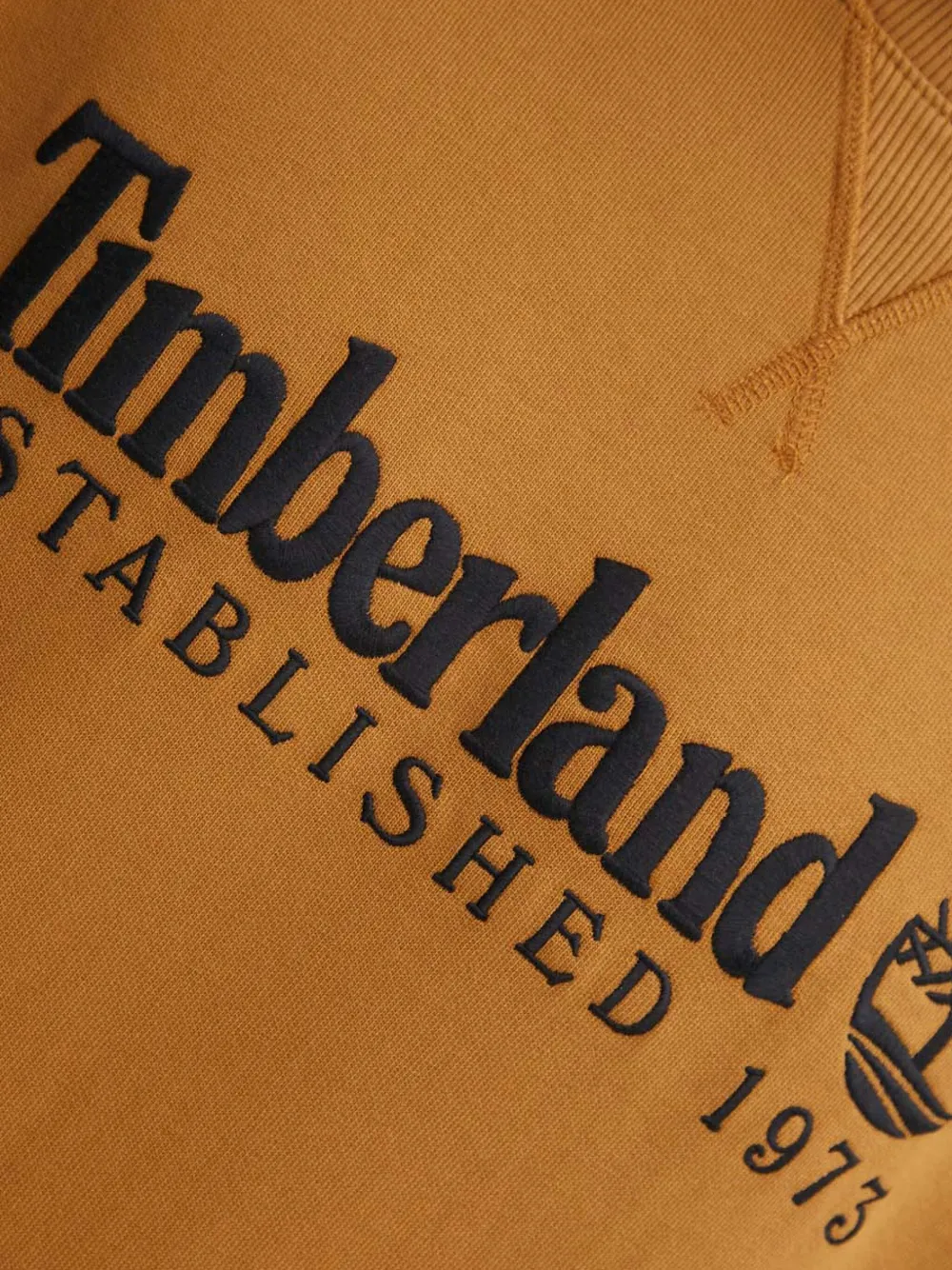 Timberland Sweater met ronde hals Geel