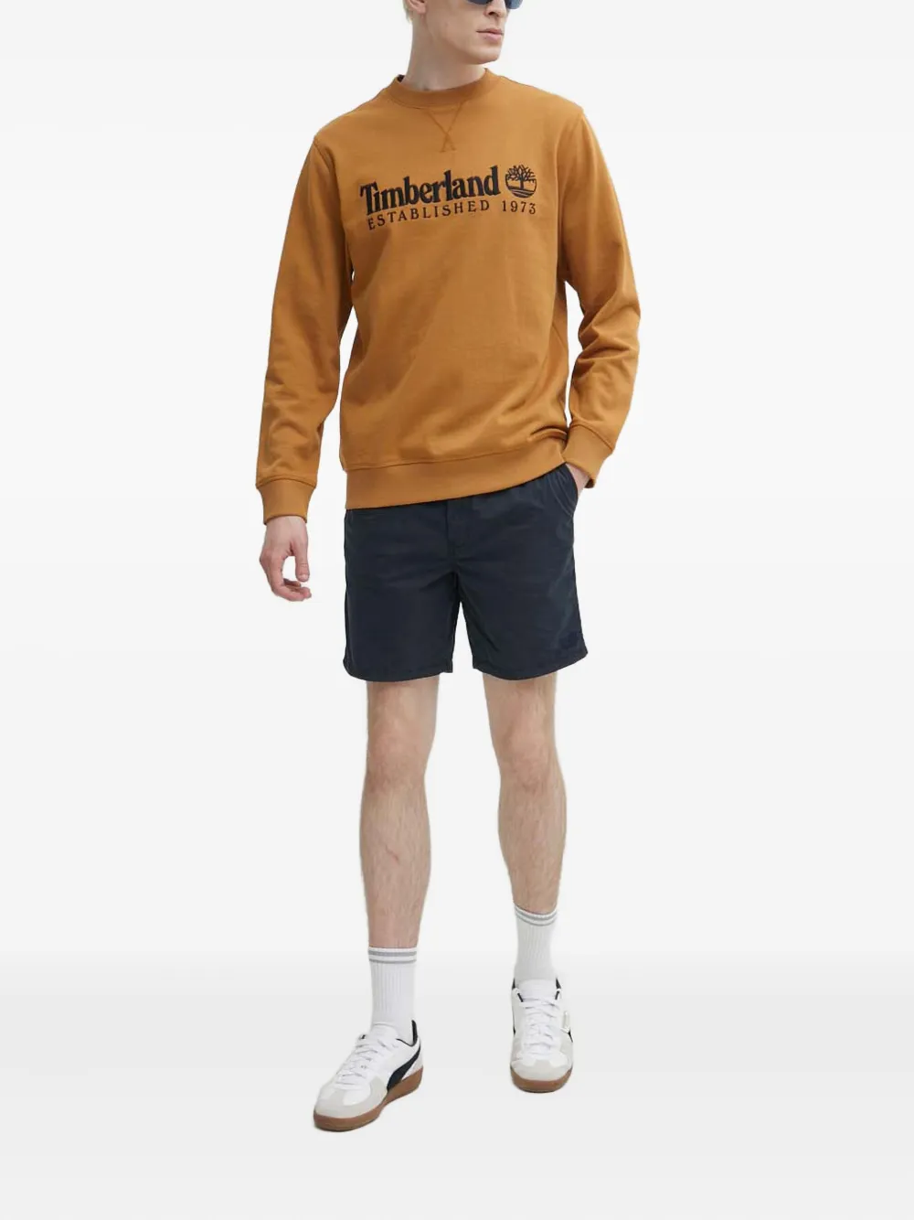 Timberland crew-neck sweatshirt - Geel