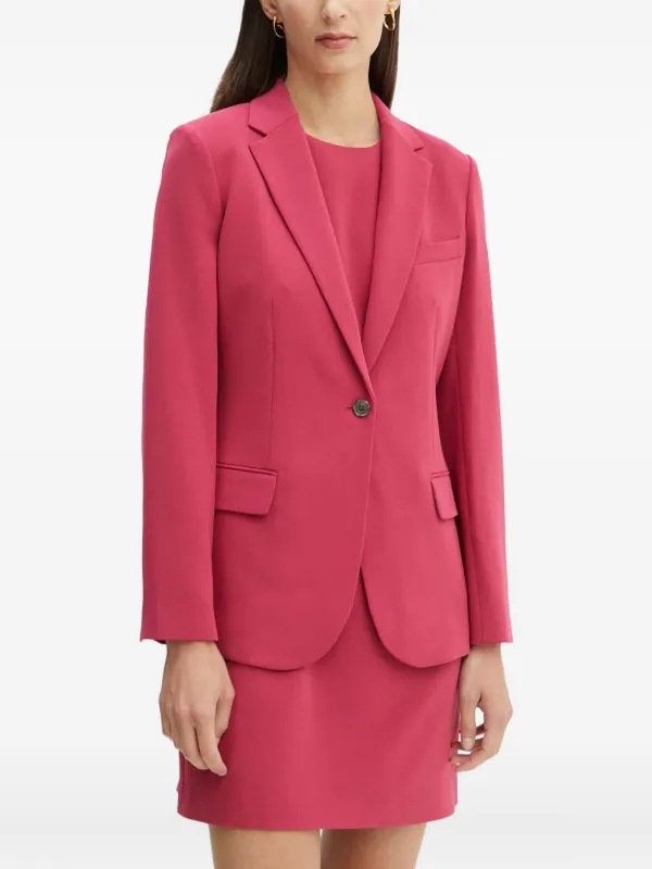 Theory Button Pocket Blazer in Pink