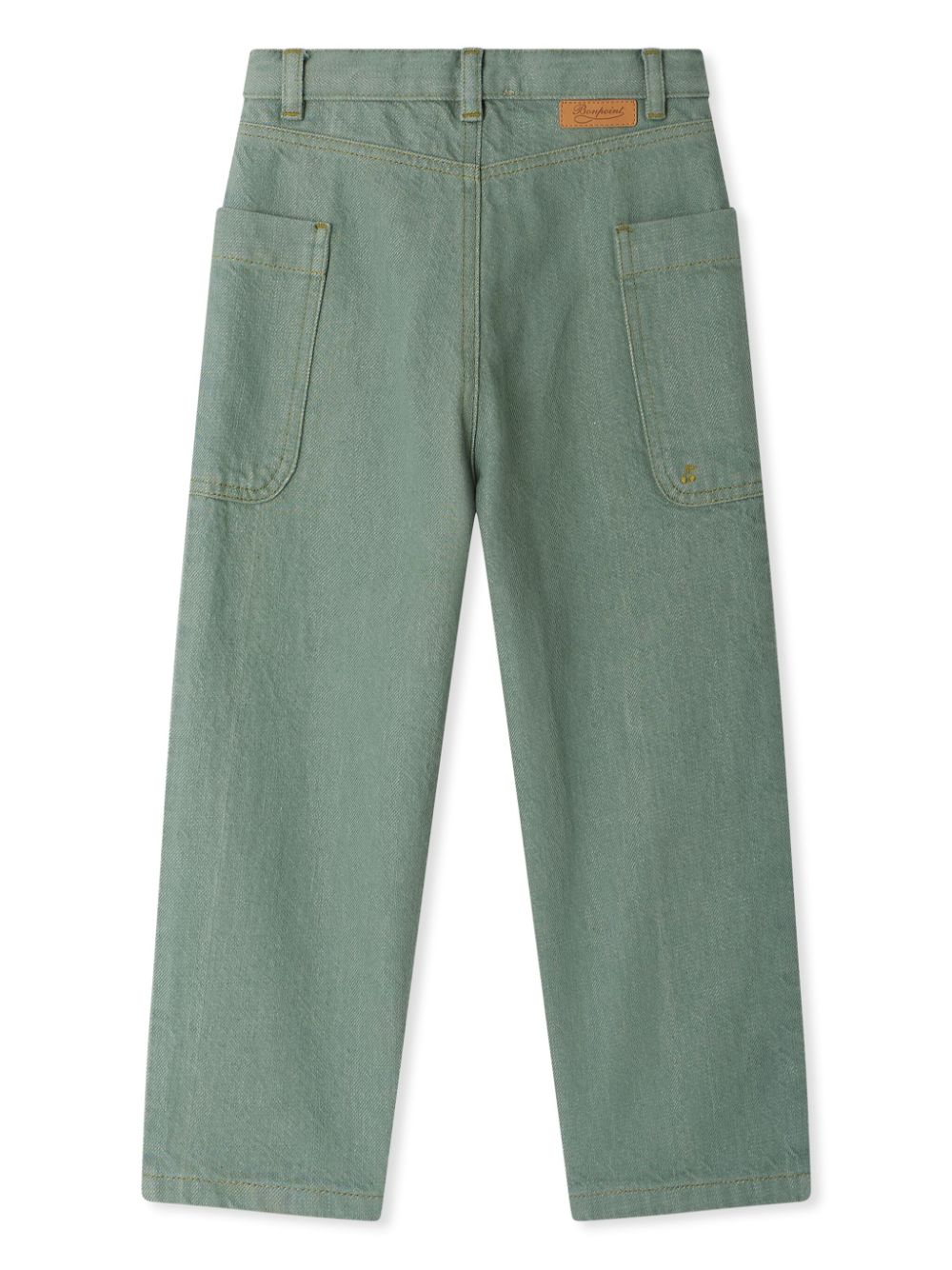 Bonpoint Looping jeans - Groen