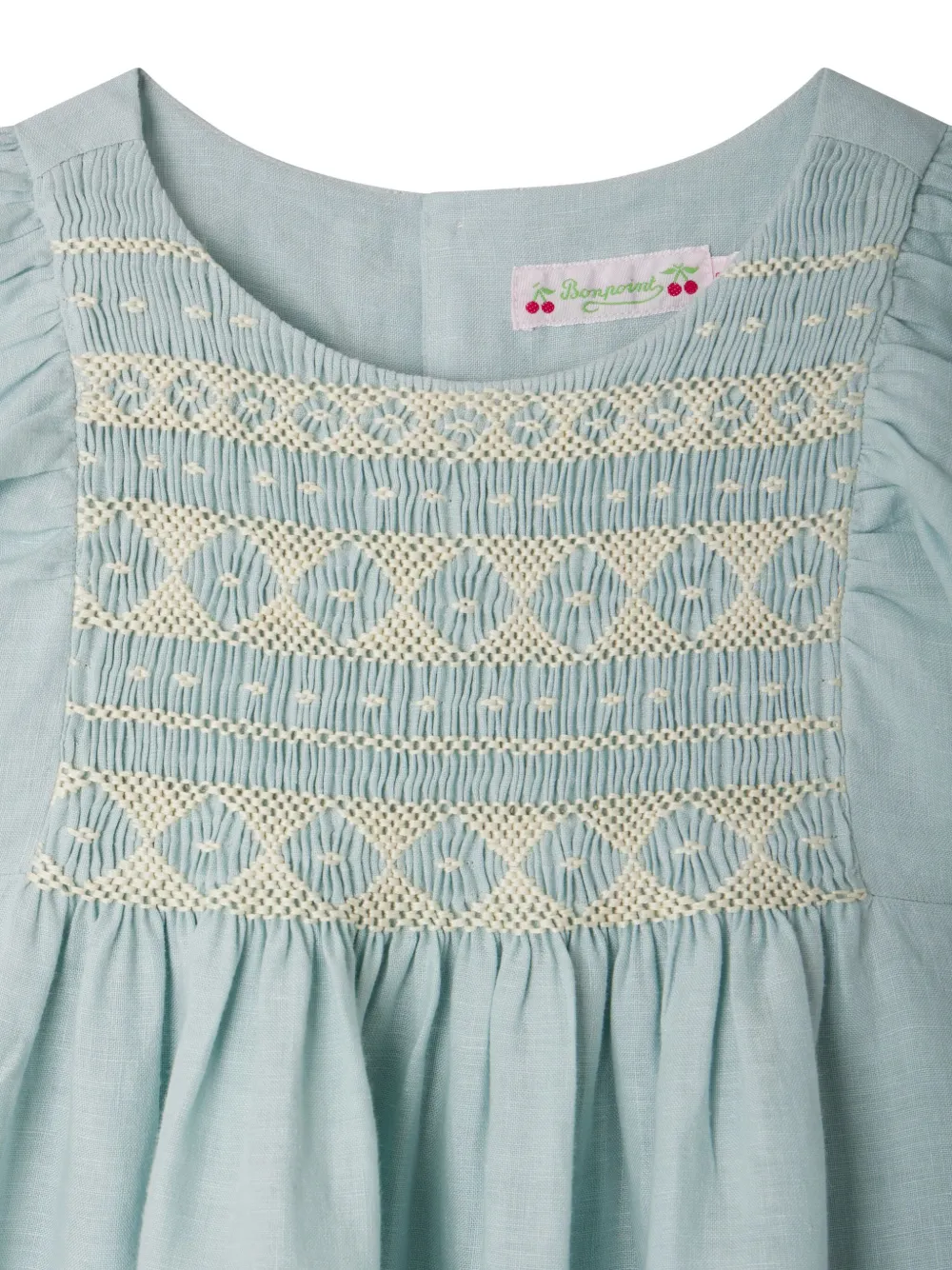 Bonpoint Emeraude jurk Blauw