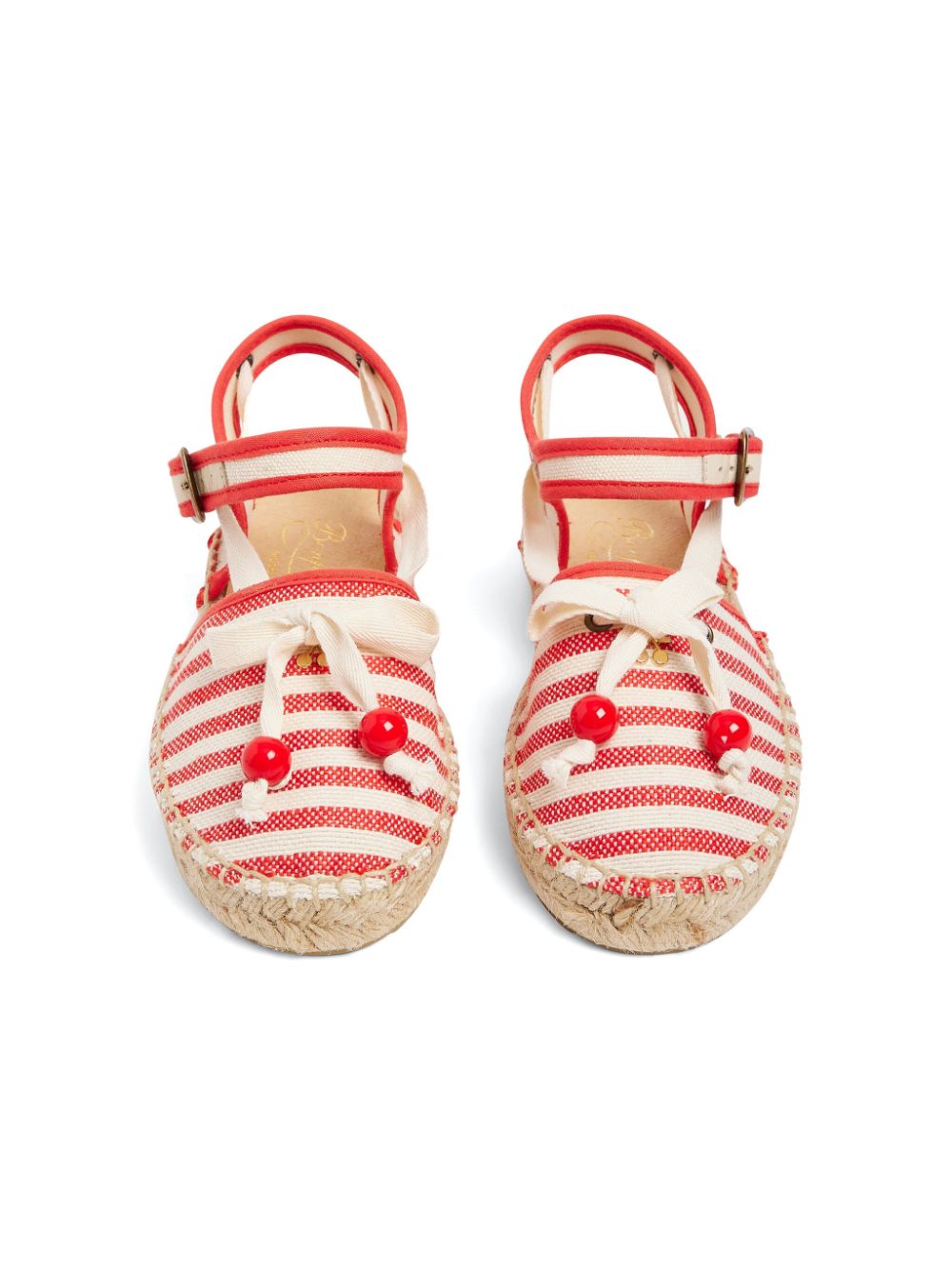 Bonpoint Evila espadrilles Rood