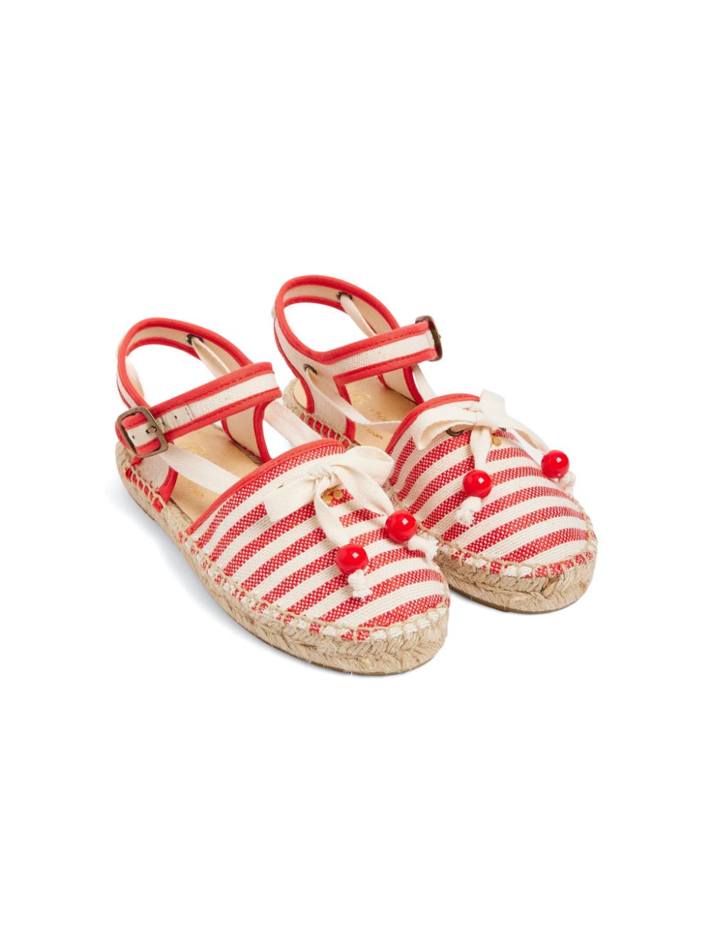 Bonpoint Evila espadrilles Rood