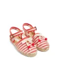 Bonpoint Evila espadrilles - Red