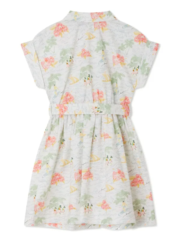 さ*様 Bonpoint ボンポワン ワンピース Bonpoint Gisele ワンピース | ブルー | FARFETCH JP