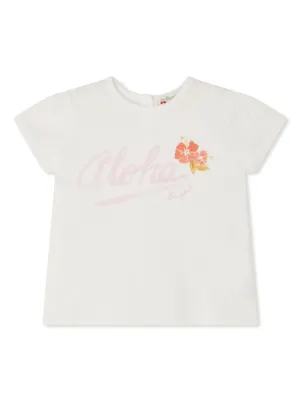 Moncler Enfant Camiseta Mangas Curtas | Rosa | FARFETCH BR