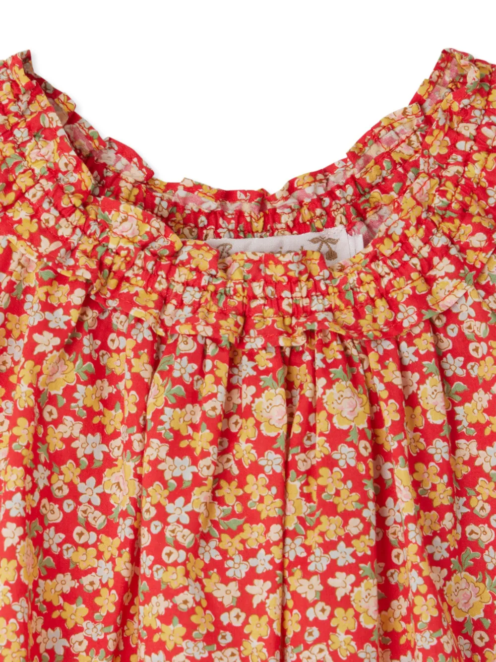 Bonpoint Goldina jurk Rood