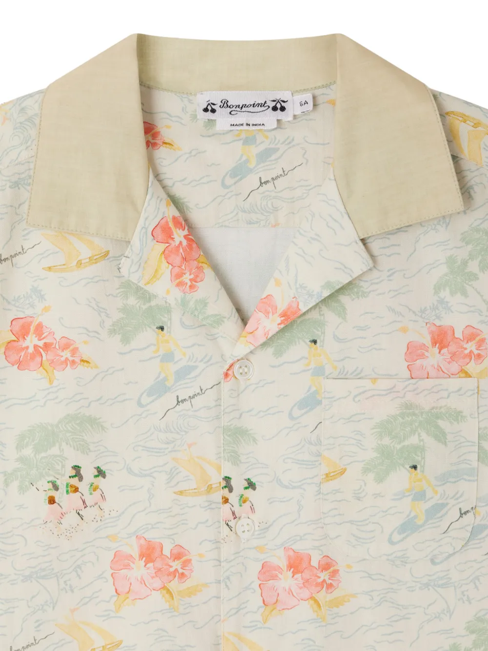 Bonpoint Steve shirt Beige