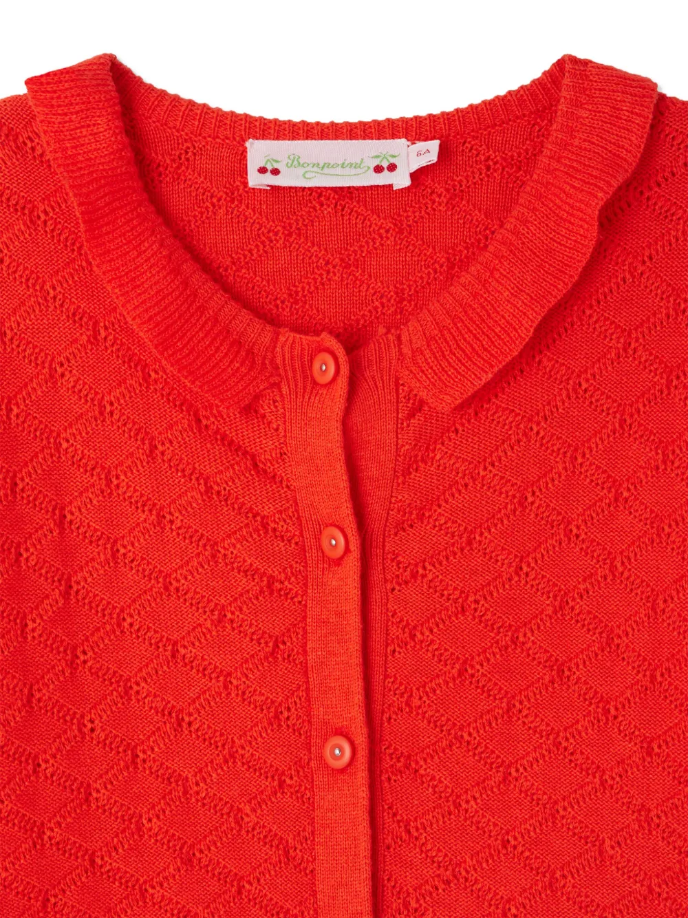 Bonpoint Emy vest Rood