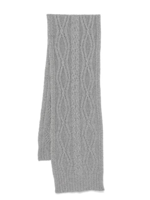 Ermanno Scervino cable-knit scarf