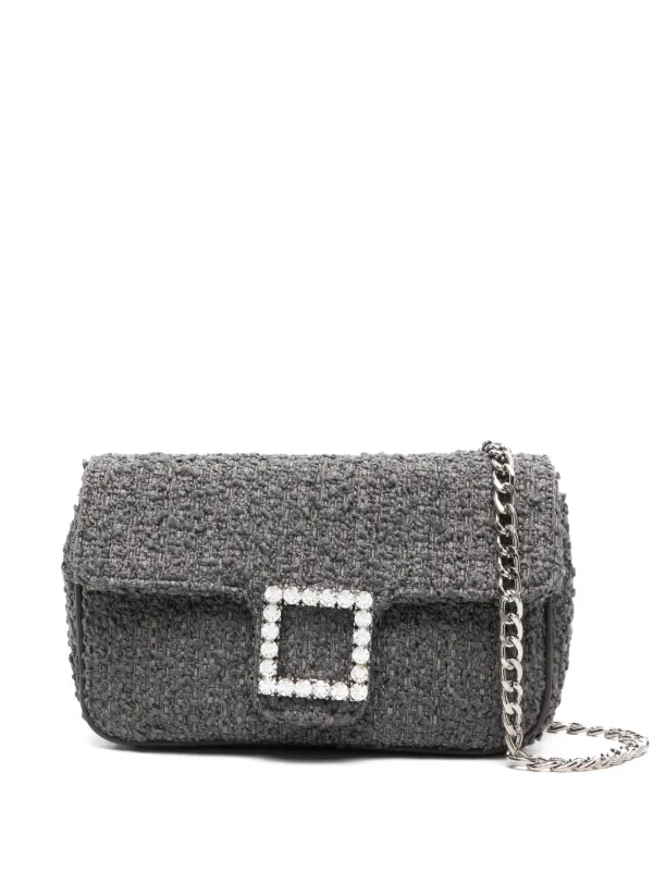 Roberto Festa Lunette Shoulder Bag Grey FARFETCH SG