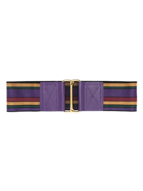 Saint Laurent Pre-Owned 1970s striped belt