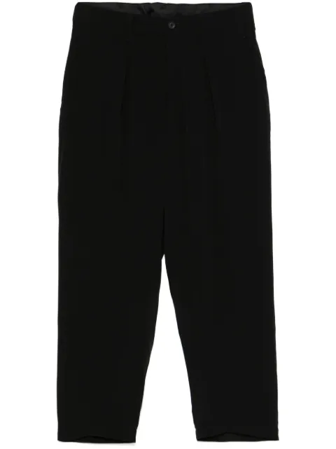 Yohji Yamamoto adjustable tapered trousers 