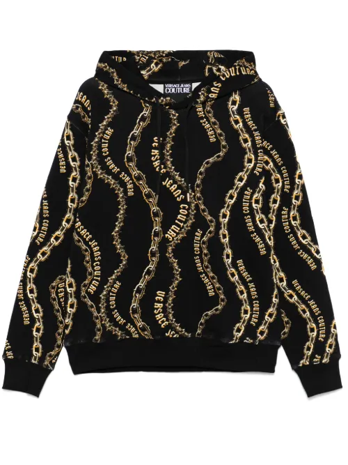 Hoodie Chain Couture - Versace Jeans Couture - Modalova