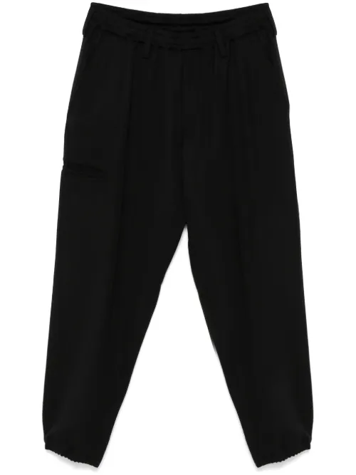 Pantalon de jogging à taille élastiquée - Yohji Yamamoto - Modalova