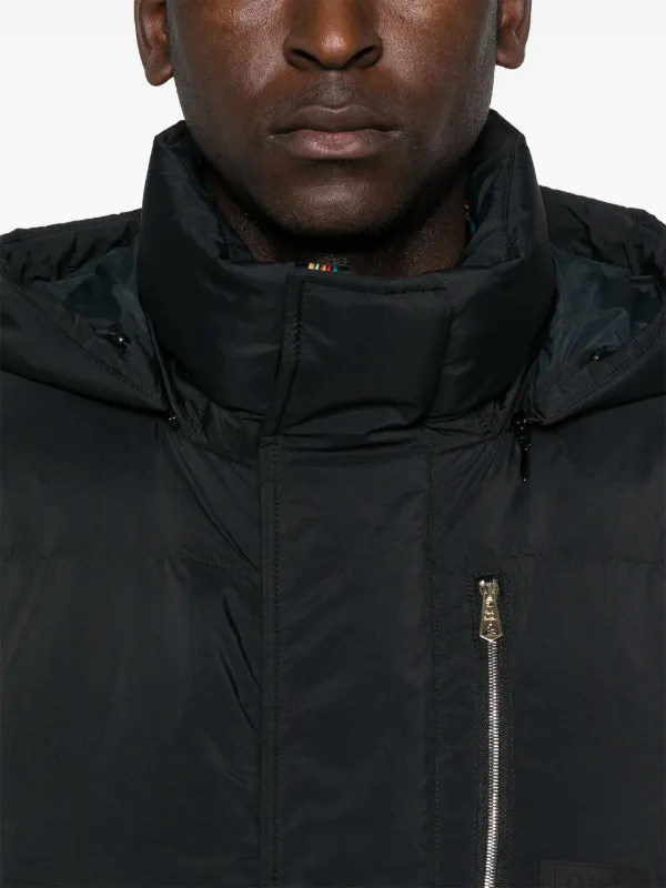 Paul Smith water-repellent Down Jacket Black FARFETCH JO