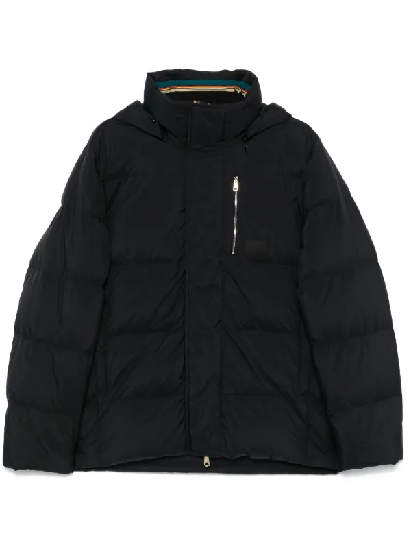 Paul Smith water-repellent Down Jacket Black FARFETCH MY