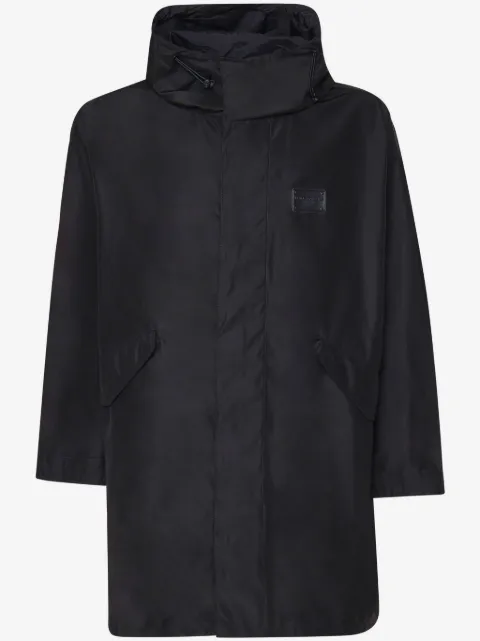 Dolce & Gabbana logo-plaque parka
