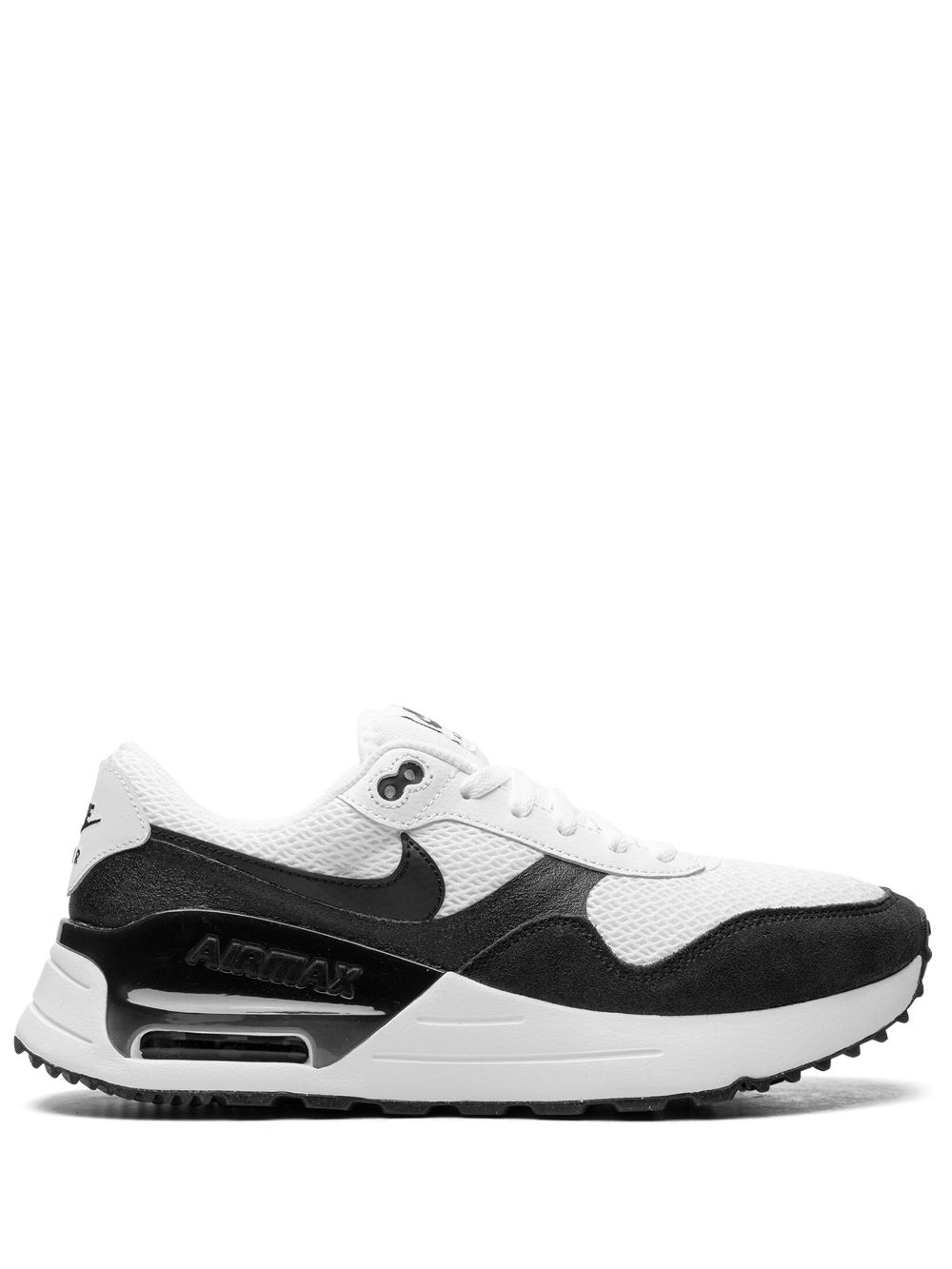 Shop Nike Air Max Systm "white/black" Sneakers