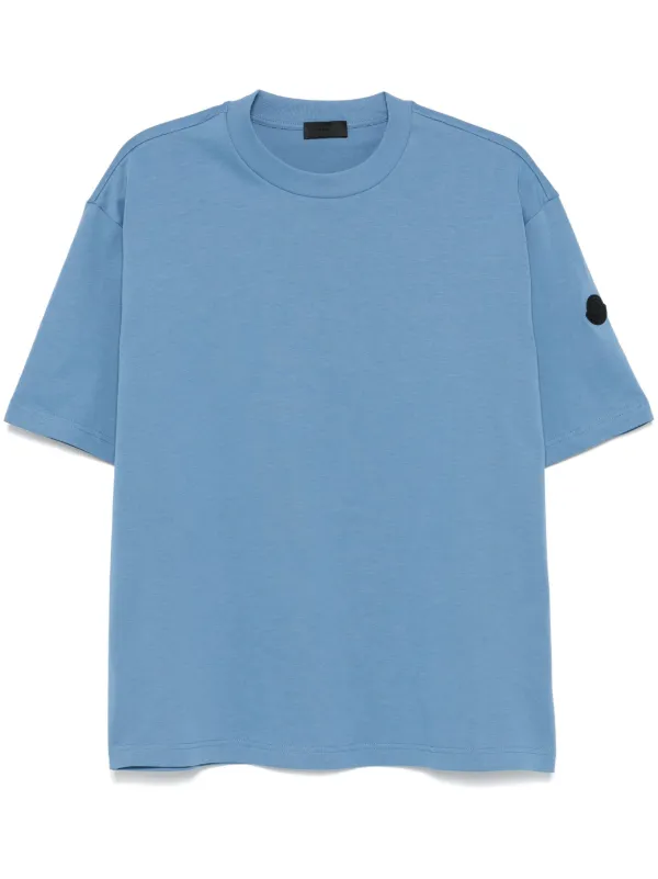 Moncler コットン Tシャツ | ブルー | FARFETCH JP