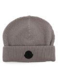 Moncler wool beanie - Grey